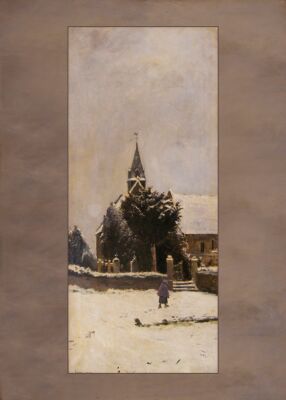Vers les églises peintes par J. L. RAME