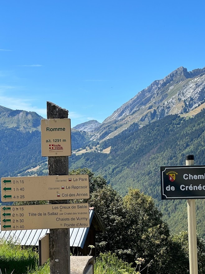 [FR-74-1291] Col de Romme - En face le col de la Colombière