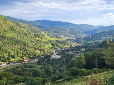 Vue sur la Vallée vers La Bresse.