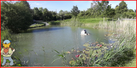 Ancien abreuvoir et réserve d'eau de 500m3.