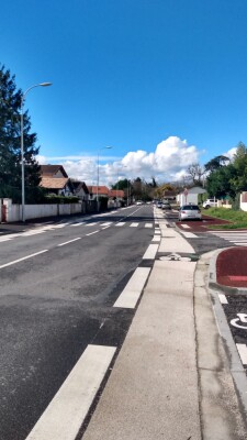 L'avenue Edouard Bouleaux, à Villenave-d'Ornon.