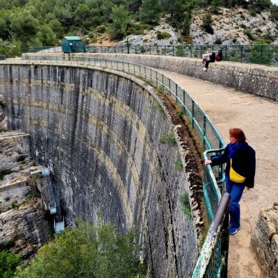 Barrage Zola depuis Parking Bibemus - Aix-en-Provence - Photo 1