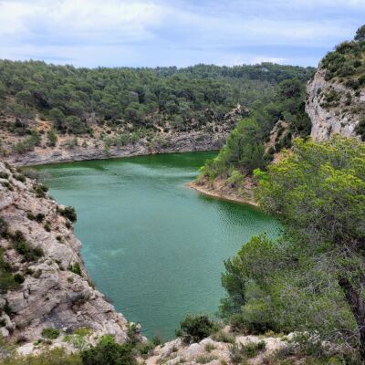 Barrage Zola depuis Parking Bibemus - Aix-en-Provence - Photo 3