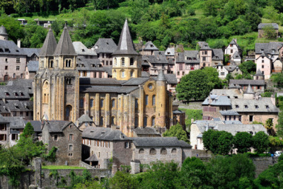 4-4 Capdenac  Conques ( plus beau village France)