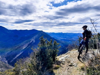 Passage aérien avant la sortie