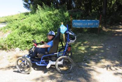 fends la bise : piste de cross