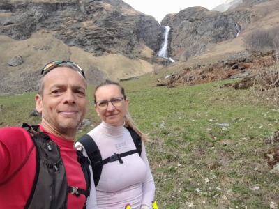 Refuge de gliere  depuis champagny en vanoise