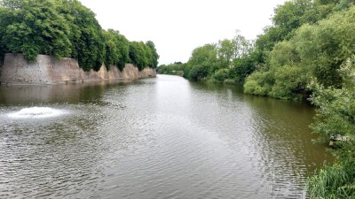 250518 Ypres complexe sportif via les remparts de