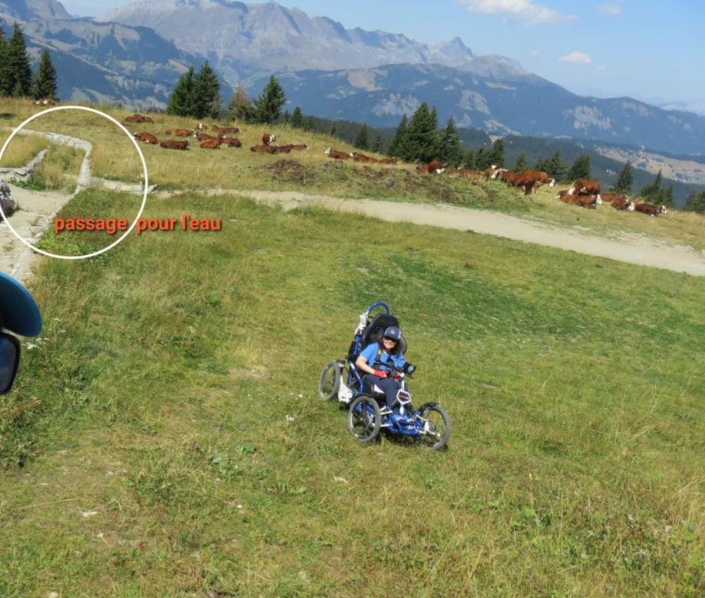 on ne peut pas faire le tour de la retenue collinaire