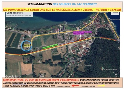 Photo prise liée au parcours