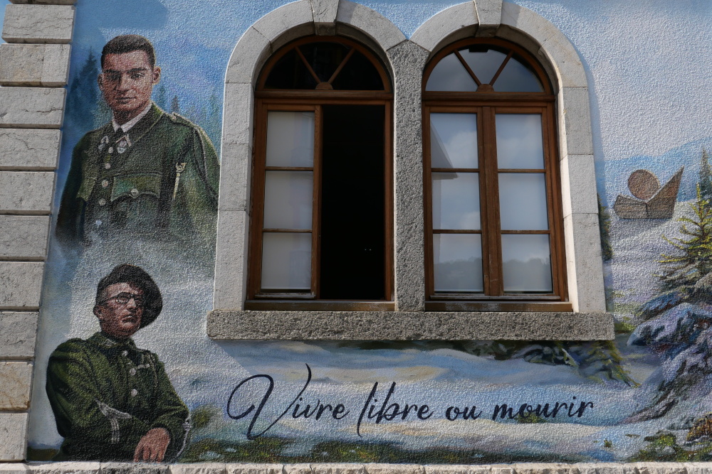 mairie de Thorens hommage au maquis des Glières