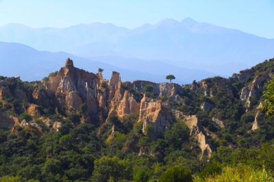 Orgues d'Ille-sur-Têt et Canigou © ADT66