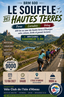 BRM 600-2027- Le Souffle des Hautes Terres - L'Isle-d'Abeau - Photo 1
