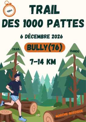Trail et marche nordique des 1000 pattes 7 km - Bully - Photo 1